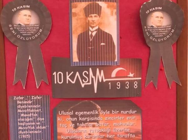 Atatürk Haftası Pano Çalışmalarımız